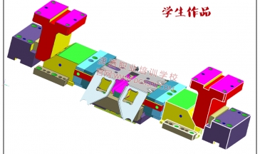 UG汽車模具設計學生作品