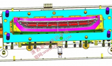 UG塑膠模具設計學生作品