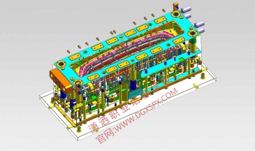 UG塑膠模具設計學生作品