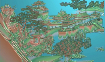 精雕浮雕學生作品