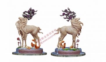 ZB圓雕學生作品