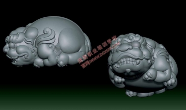 ZB圓雕學生作品