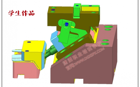 UG汽車模具設計學生作品