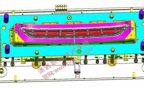 UG塑膠模具設計學生作品