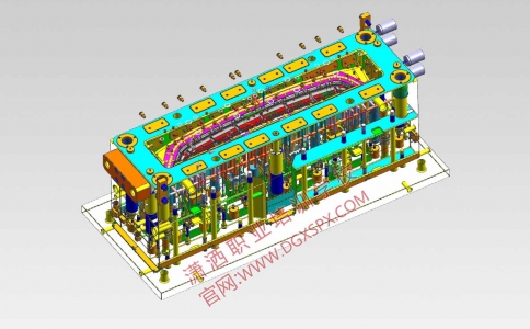 UG塑膠模具設計學生作品