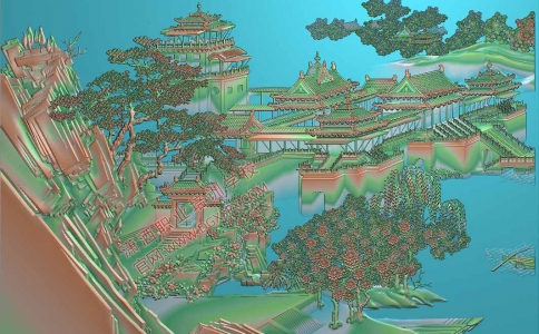 精雕浮雕學生作品